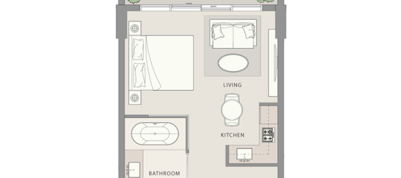 Studio in Al Marjan Island, UAE, Nr. 121662 6