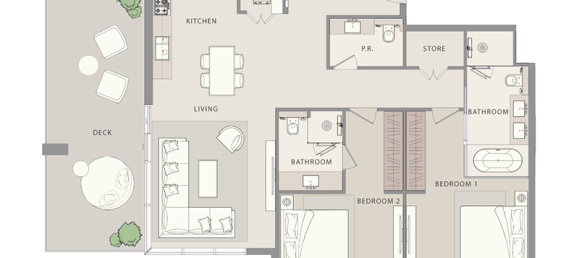 Studio in Al Marjan Island, UAE, Nr. 121662 5