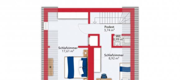 2 غرف نوم تاون هاوس في Saarland, Germany رقم 89203 22