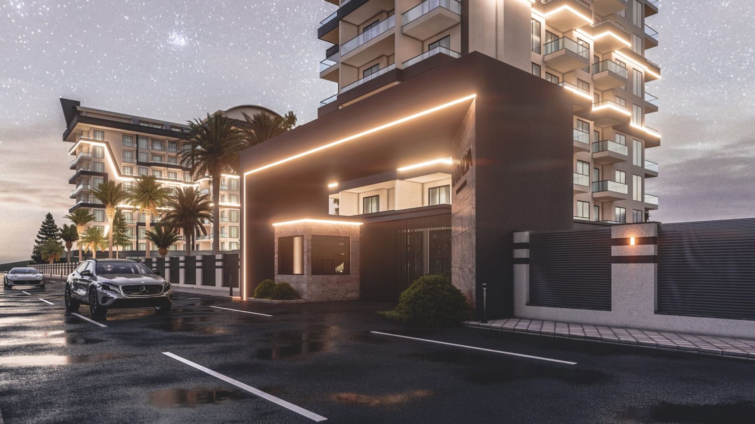 Appartement 2+1 à Faralya Residence, Alanya, Turkey No. 35417