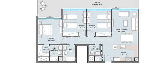 4 dormitorios apartamento en venta en Masdar City, Abu Dhabi, UAE № 181771 19