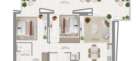 10 chambres Appartement à Dubai Hills Estate, UAE No. 54489 10