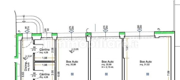 Квартира с 3 спальнями в Меда, Италия № 230442 11
