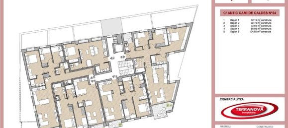 Apartamento de 3 dormitorios en L'Ametlla del Vallès, Spain No. 64597 47