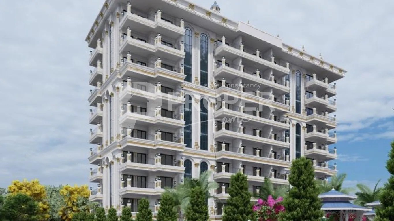 Квартира с 3 комнатами в Аланья, Турция № 40392