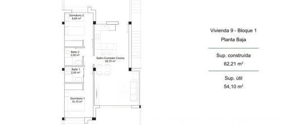 2 bedrooms Bungalow in La Florida, Spain No. 6846 16