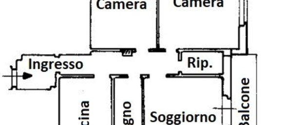 6 rooms Apartment in Genoa, Italy No. 13605 26