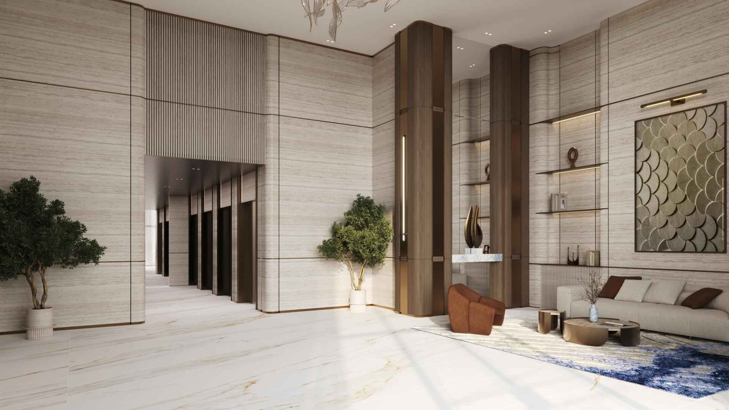 Квартира с 2 спальнями в Binghatti Hillviews, Аль-Барша, ОАЭ № 64222