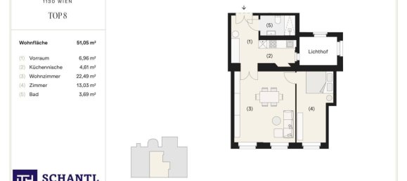 2 rooms Apartment in Hietzing, Austria No. 175883 23