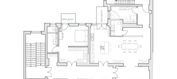 Здание с 6 комнатами в Шарлоттенбург, Германия № 61038 3