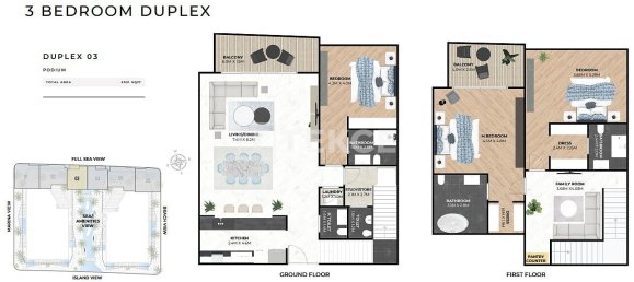 3 Schlafzimmer Wohnung in Dubai, UAE, Nr. 34253 18