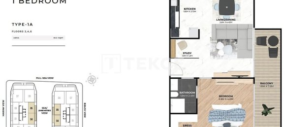 3 Schlafzimmer Wohnung in Dubai, UAE, Nr. 34253 15
