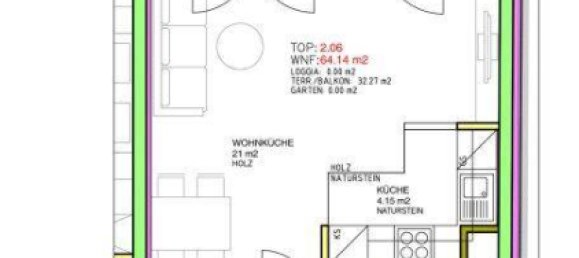 3-salle Appartement à Penzing, Austria No. 157420 11