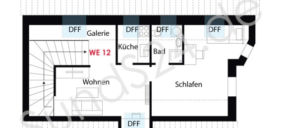 بناية في Marburg-Biedenkopf, Germany 634متر مربع رقم 155446 14