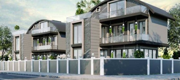 Вилла с 5 комнатами в Оба, Турция № 18479 5