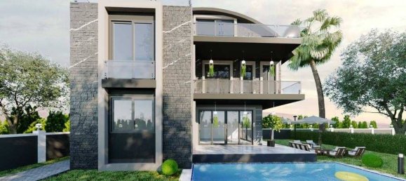 Вилла с 5 комнатами в Оба, Турция № 18479 3