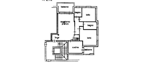 3 rooms Apartment in Parma, Italy No. 79368 19