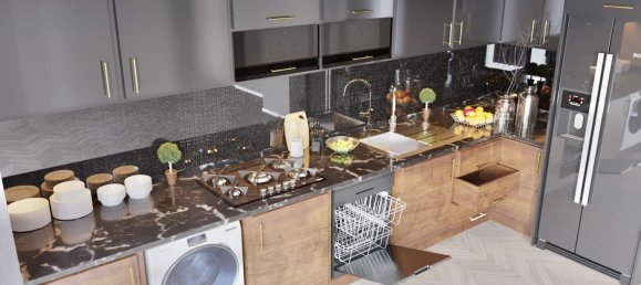 Wohnung 2+1 in Sea Lounge Residence, Avsallar, Turkey, Nr. 38313 4