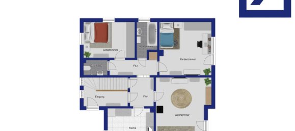 Таунхаус с 5 спальнями в Хоф, Германия № 348772 12