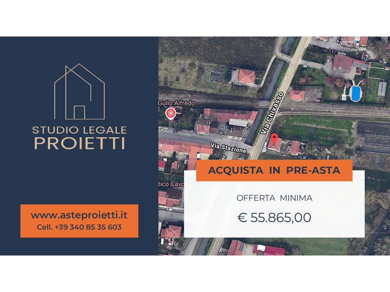 Studio in San Sebastiano da Po, Italy No. 308559