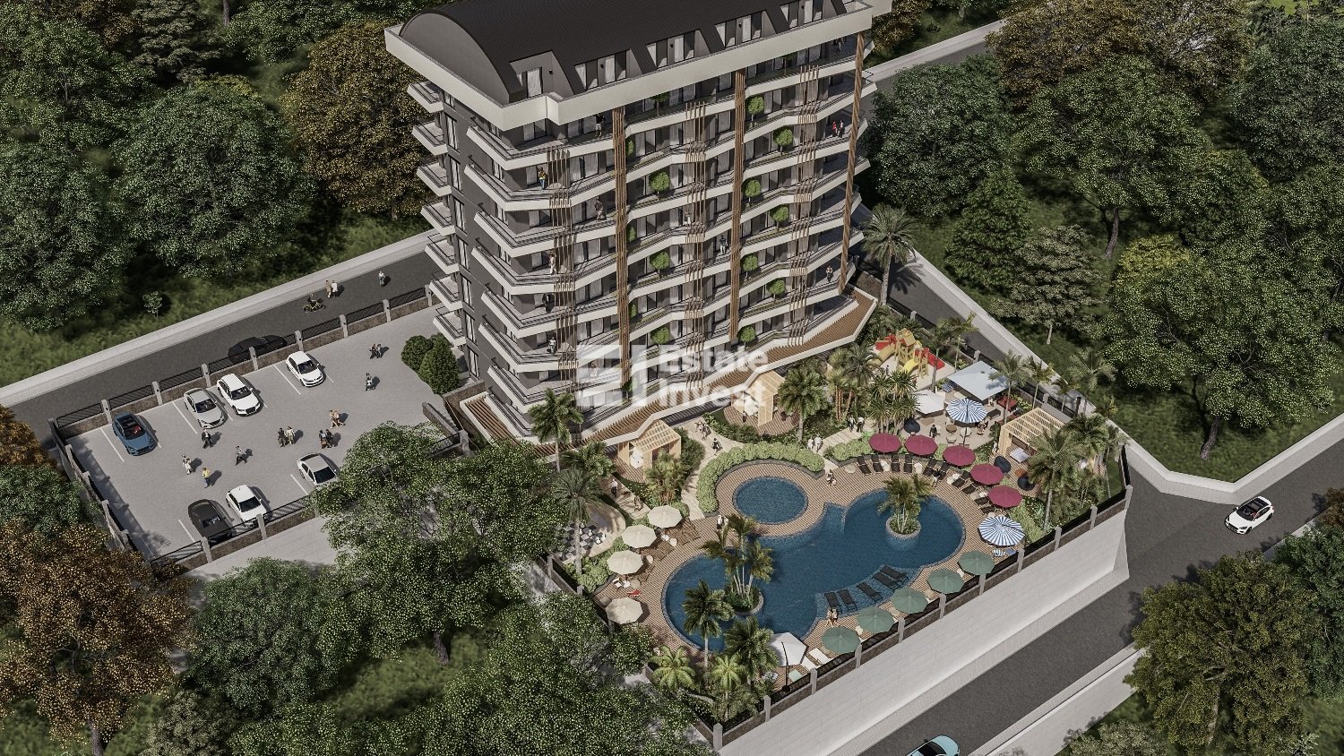 Apartment 1+1 in Alanya, Turkey No. 30627