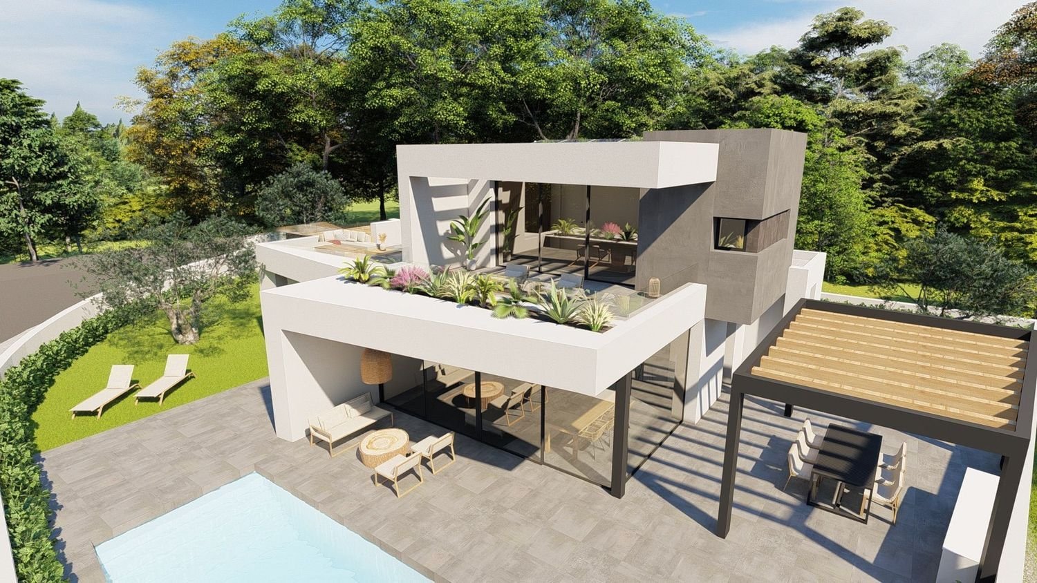 Villa T3 em La Nucia, Spain N.º 154544