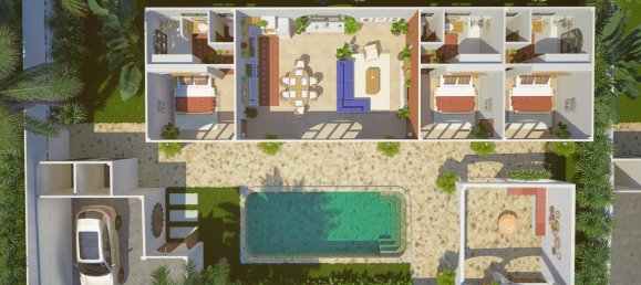 3 غرف نوم فيلا في Boho Terracotta Village, Koh Pha Ngan, Thailand رقم 31755 2