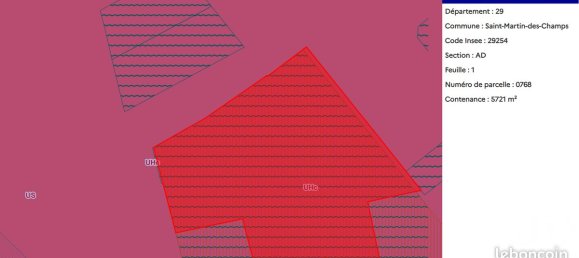 5827m² Land in Saint-Martin-des-Champs, France No. 284642 4