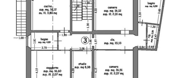 6 rooms Apartment in Capannori, Italy No. 42669 28