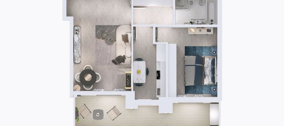 2غرفة شقة في Sesto San Giovanni, Italy رقم 56353 29