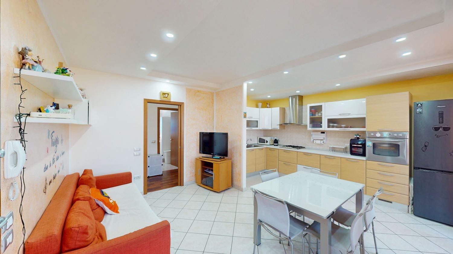 3غرفة شقة في Agugliano, Italy رقم 308172