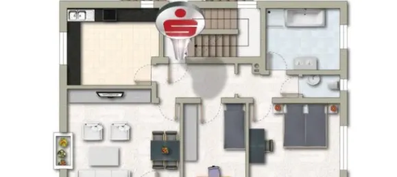 Таунхаус с 13 комнатами в Эммендинген, Германия № 60371 16