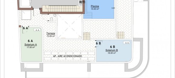 2 Schlafzimmer Penthouse in Torrevieja, Spain, Nr. 6597 12