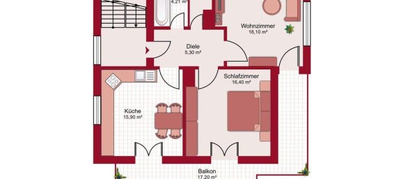 Дом с 4 комнатами в Куфштайн, Австрия № 201810 27