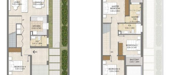 4 غرف نوم تاون هاوس في دبي, UAE رقم 4485 8