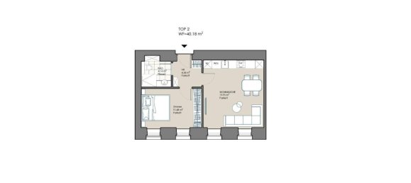 Apartamento de 2 habitaciónes en Ottakring, Austria No. 871 10
