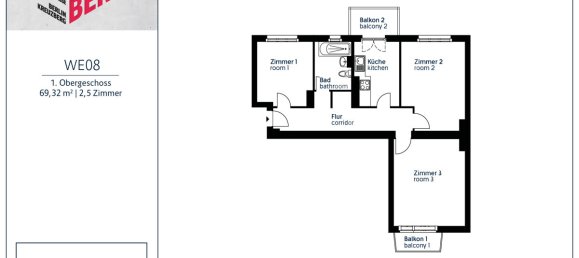 6-Zimmer Penthouse in Kreuzberg, Germany, Nr. 60425 37