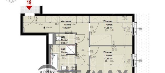 3 rooms Apartment in Vienna, Austria No. 161403 9