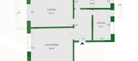 2غرفة شقة في Rome, Italy رقم 34020 21