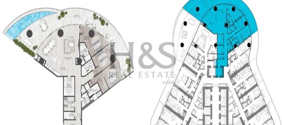 3 bedrooms Apartment in Dubai Media City, UAE No. 22957 11