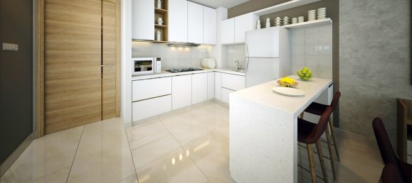 Квартира с 2 спальнями в DAR AL JAWHARA, Джумейра Вилладж Серкл, ОАЭ № 58474 5