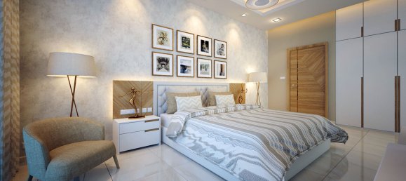 Квартира с 2 спальнями в DAR AL JAWHARA, Джумейра Вилладж Серкл, ОАЭ № 58474 3