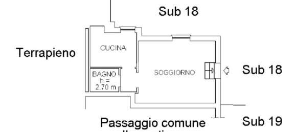 2-Zimmer Wohnung in Lavagna, Italy, Nr. 140253 22