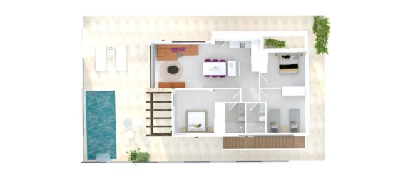 3 غرف نوم منزل في Almeria, Spain رقم 11966 4