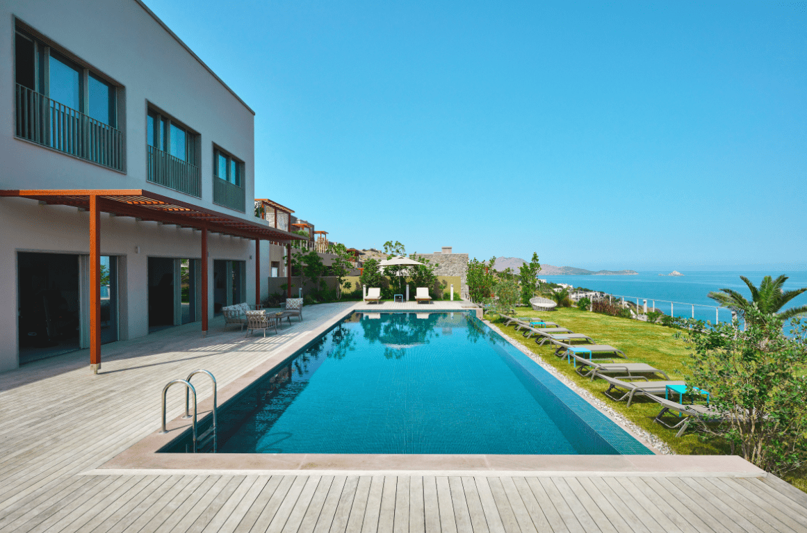 Вилла 1+1 в Мугла, Турция № 8117