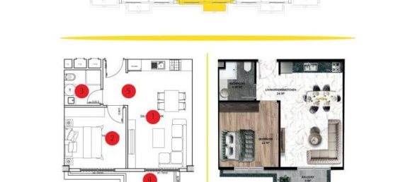 2 rooms Apartment in Turkler, Turkey No. 29872 27