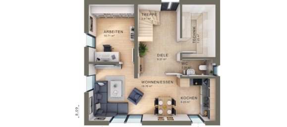 3 bedrooms House in Karlsruhe, Germany No. 337856 3