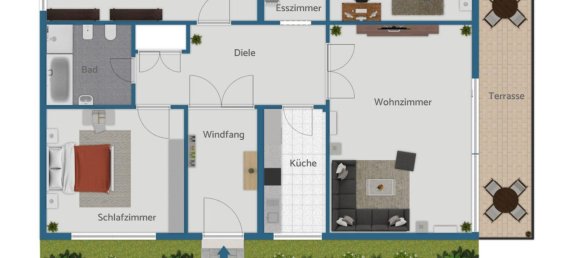 Квартира с 2 спальнями в Меттман, Германия № 145461 20