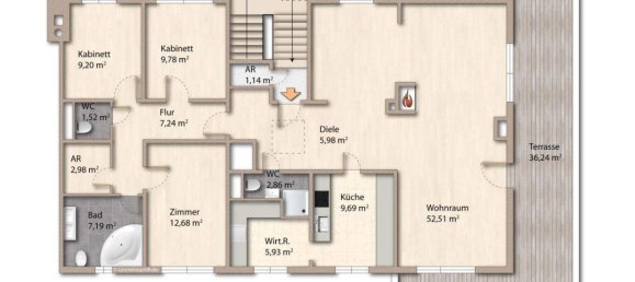 4 rooms Apartment in Penzing, Austria No. 196410 39