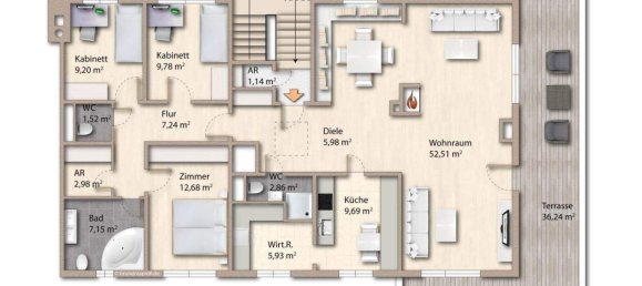 4 rooms Apartment in Penzing, Austria No. 196410 16